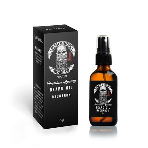 Mad Viking Beard Co Premium Beard Oil For Men Natural Beard Softener