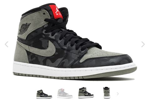 Air Jordan 1 Retro High Premium Camo Pack”