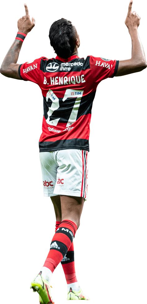 Bruno Henrique Flamengo Football Render Footyrenders