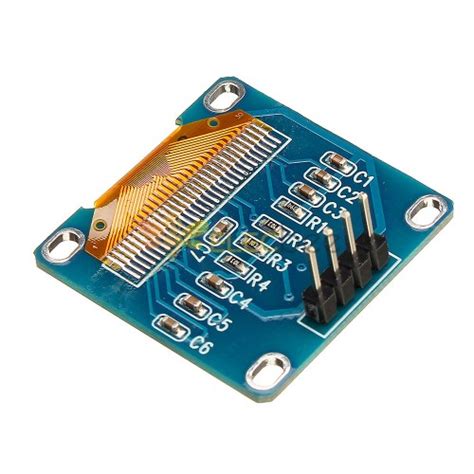 Inch Pin Blue Yellow Iic I C Oled Display Module For Arduino