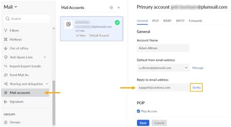 Zoho Mail Delivery Plumsail Documents Documentation