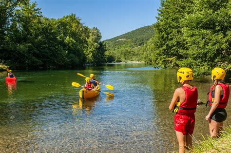 Profitez de la base canoë du camping des Gorges du Tarn