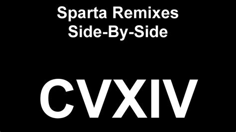 Sparta Remixes Side By Side Aliff Bin Zuraidi Version Youtube