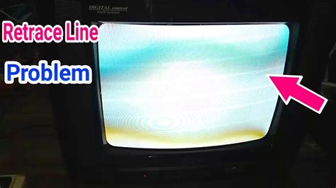 Tv Services Tv Repair White Retrace Line Problem Crt Tv Repair