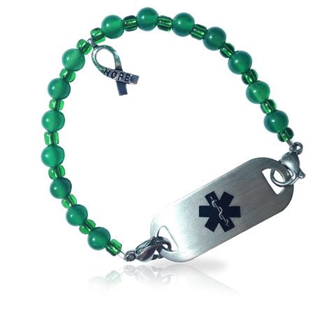 Mental Health Awareness Medical ID Alert Bracelet - lifesavingengraving ...