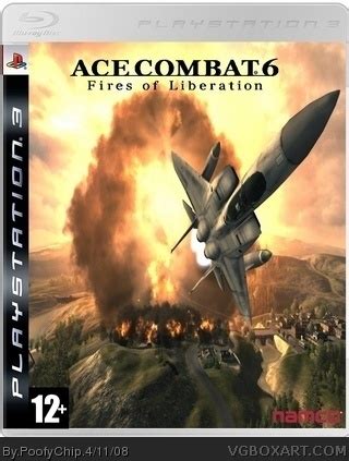 Ace Combat 6 PlayStation 3 Box Art Cover by PoofyChip