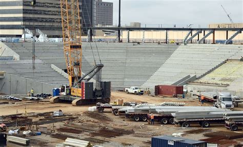 Check out the construction progress at Protective Stadium in Birmingham ...