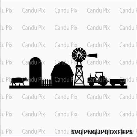 Farm Svg Barn Svg Farm Png Cowfarm Svg Barn Svg Farm Png Etsy