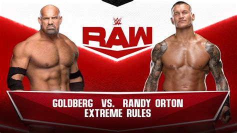 Wwe K Gameplay Ps Goldberg Vs Randy Orton Extreme Rules Raw