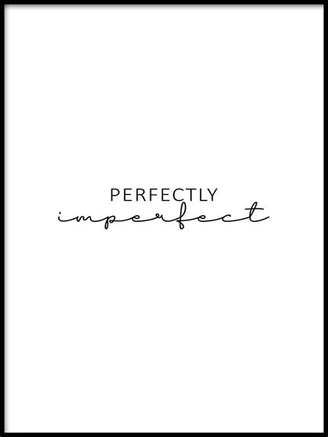 Perfectly Imperfect Frase Laminas Con Frases Y Textos Phrase Tattoos