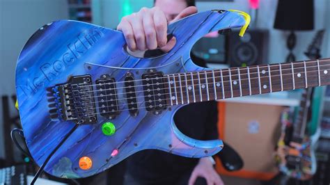 This Custom Ibanez Jem Has A Hidden Secret Mcrocklin Guitar Collection Ep2 Youtube