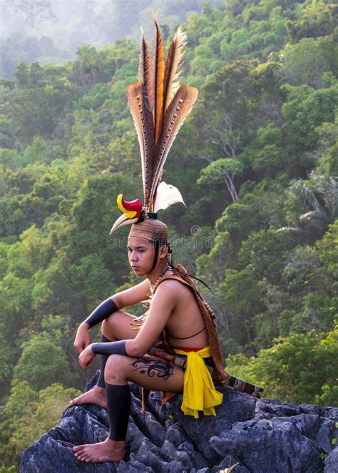 Dayak Tribe Editorial Stock Image Image Of Nature Hulu