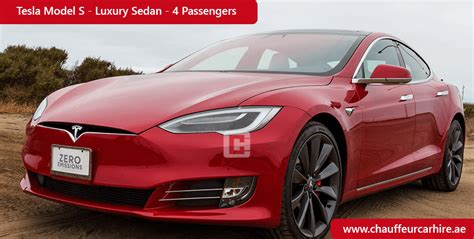 Tesla Model S Chauffeur Car Hire Dubai Rent A Car With Driver