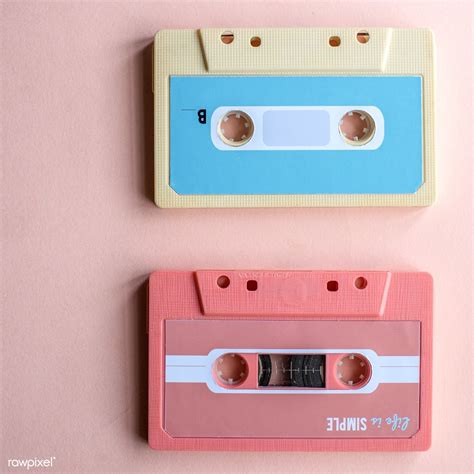 Cassette tape vintage set collection | premium image by rawpixel.com ...