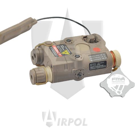 FMA AN PEQ 15 LASER ROJO CON LINTERNA TAN Airpol