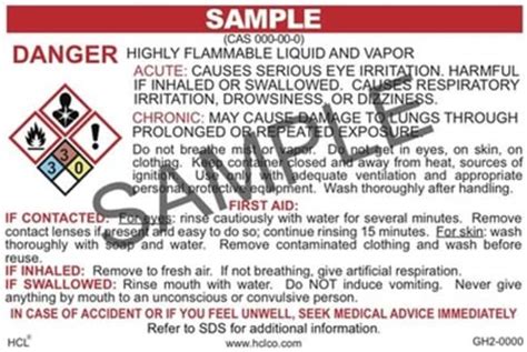 Sodium Hypochlorite Hazards