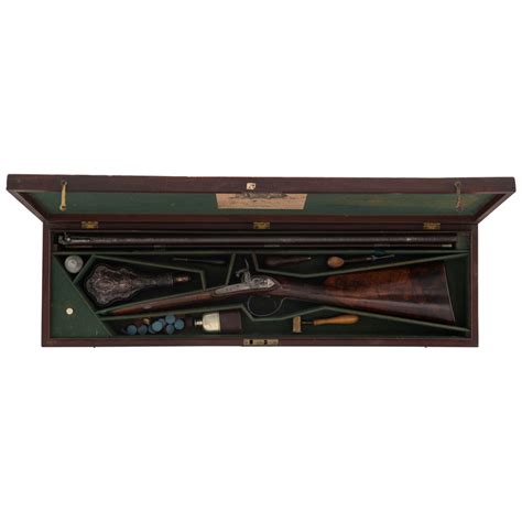 Cased John Manton And Son Side By Side Percussion Shotgun Auctions