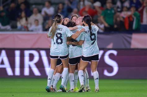 La Jornada Tri femenil golea 8 0 a República Dominicana en la Copa Oro W