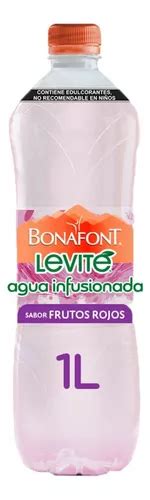 Agua Infusionada Bonafont Levit Con Toque Sabor Frutos Rojos L Sin