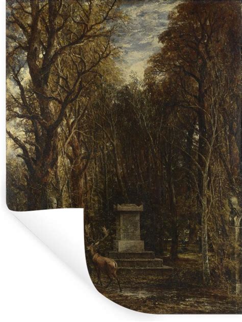 Bol Muursticker John Constable Cenotaph To The Memory Of Sir