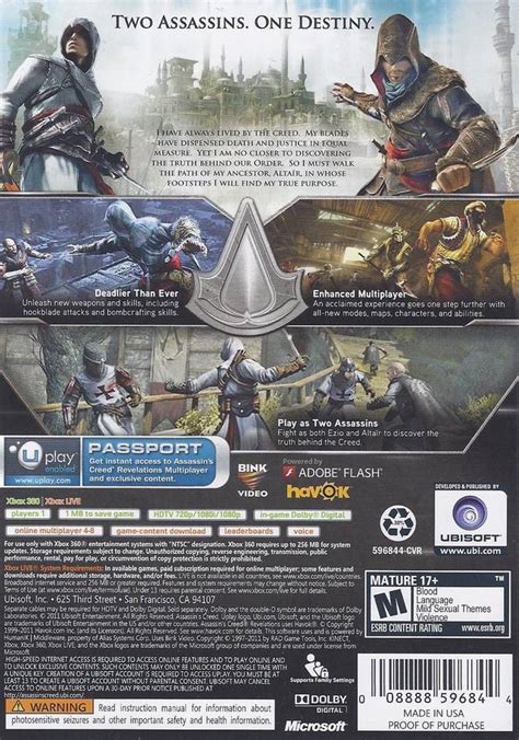 Assassin S Creed Revelations Mediterranean Traveler Map Pack Box Shot For Playstation 3