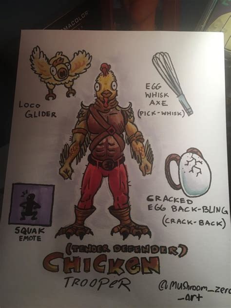 New Fortnite Chicken Skin Based off an Eight-Year-Old's Idea