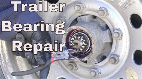 How To Replace Trailer Axle Bearings