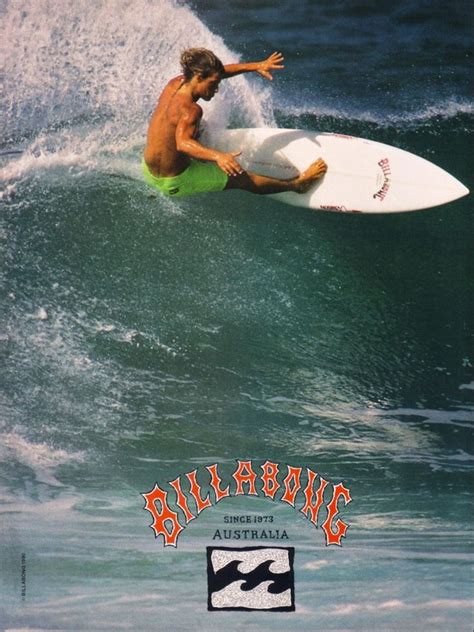 1990 Billabong Surfing Poster Digital Download Printable Art Vintage