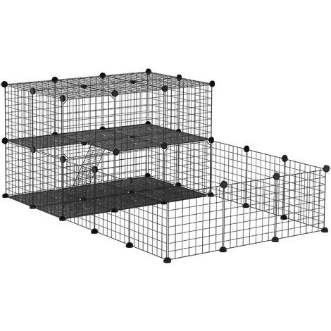 Cage Parc Enclos Rongeurs Modulable Dim L X L X H Cm