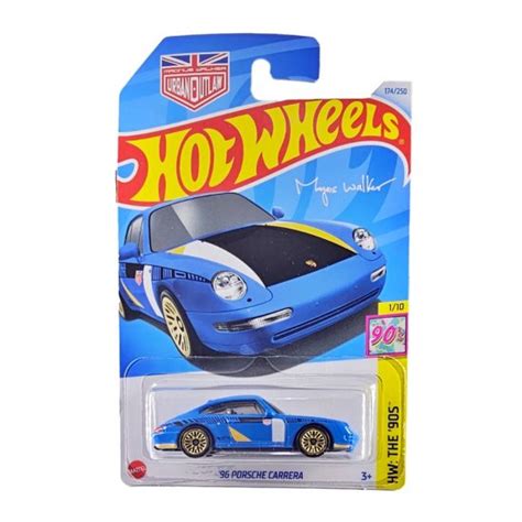 Miniatura Carro Porsche Carrera HW The S Mainline Cm Hot Wheels