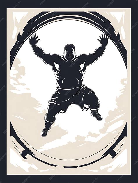 Design Of Sumo Wrestler Frame Um Retrato Dinâmico De Um Lutador De Sumo I Tattoo Cnc Laser