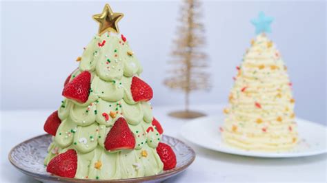 无需抹面就能做出目前超火的圣诞树蛋糕真的零难度哦 Easy Christmas Cake Decorating Ideas for