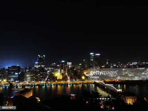 138 Pittsburgh Skyline Sunset Stock Photos, High-Res Pictures, and ...