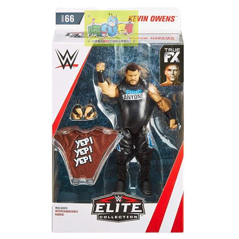 阿Su倉庫WWE摔角 Kevin Owens Elite 66 Figure KO最新精華版人偶附出場偶衣 熱賣中 蝦皮購物