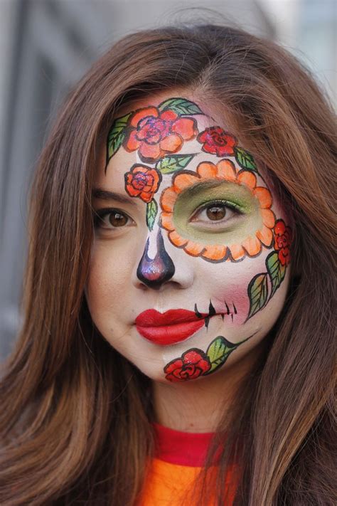 Inspiraci N Para D A De Muertos Maquillaje D A De Los Muertos