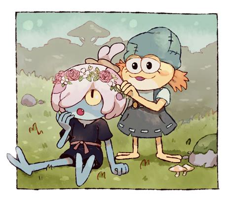 Maddie Flour And Ivy Sundew Amphibia Drawn By Junsui Omori0310