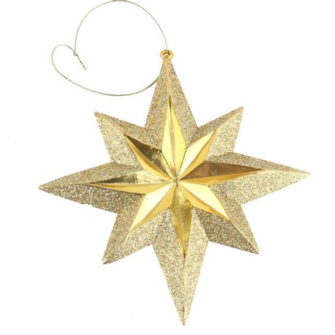 Gold Metallic Star Ornament Christmas Ornaments Christmas And