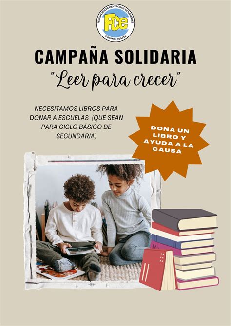 Campaña solidaria Leer para crecer