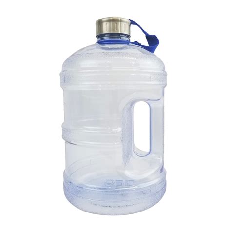 1 Gallon Bpa Free Reusable Plastic Drinking Water Bottle W Stainless