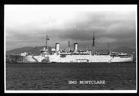 Hms Montclare British Depot Ship Ww2