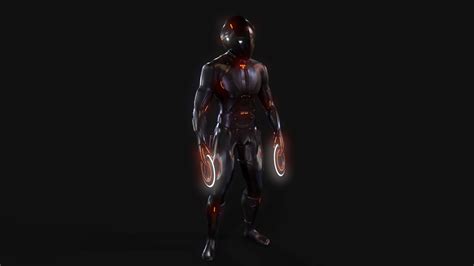 3d Tron Legacy Rinzler Turbosquid 1710716