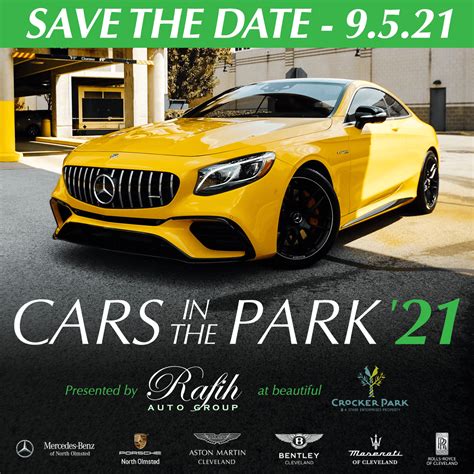 Rafih Auto Group and Crocker Park Announce The Return Of Their Exotic Car Show, Cars In The Park ...