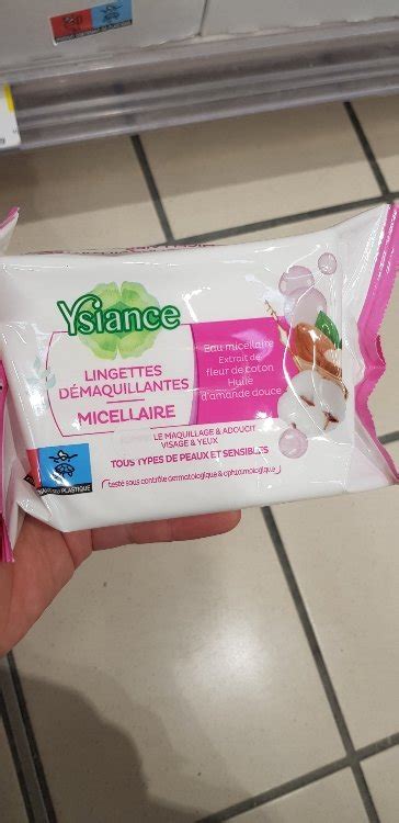 Ysiance Lingettes D Maquillantes L Eau Micellaire Inci Beauty