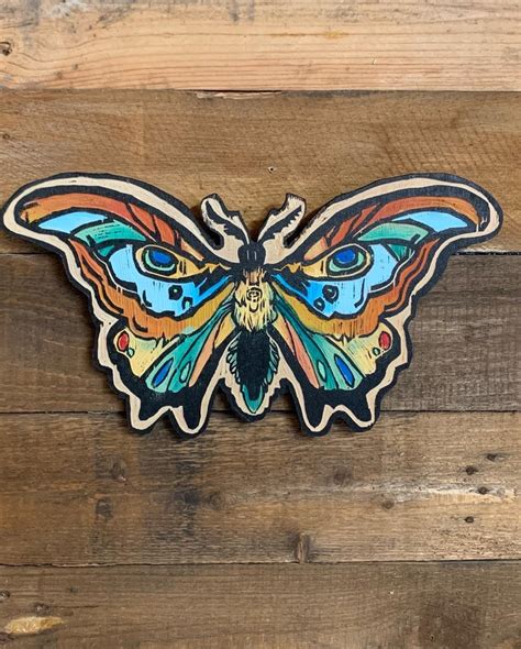 Butterfly Carving The Woodcut