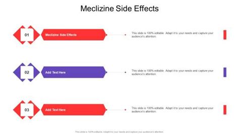 Meclizine Side Effects PowerPoint Presentation and Slides PPT Slide