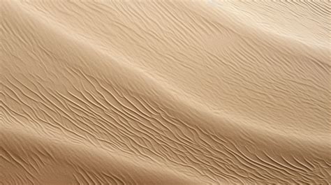 Bird S Eye View Of Mesmerizing Wavy Sandy Desert Texture Background