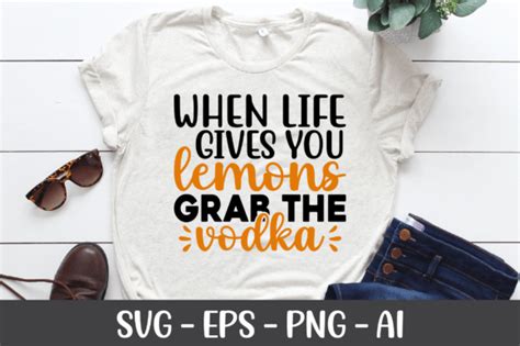 When Life Gives You Lemons Grab Svg Graphic By Ismamcrafts Creative