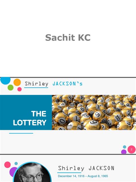 The Lottery | PDF