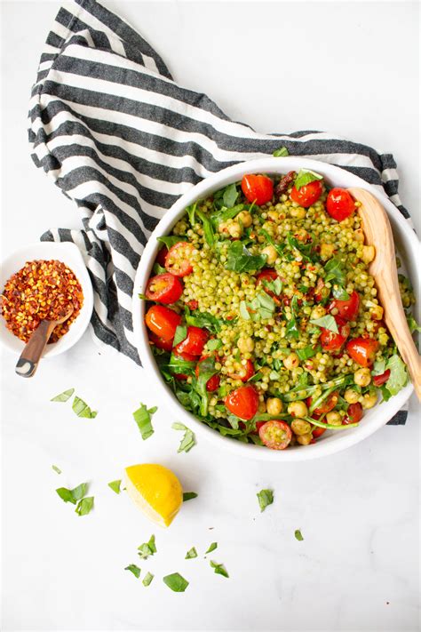 Vegan Mediterranean Couscous Salad This Savory Vegan