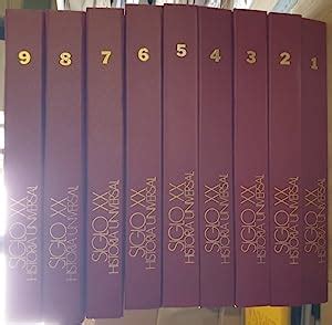 SIGLO XX HISTORIA UNIVERSAL 9 TOMOS OBRA COMPLETA 36 FASCICULOS EN